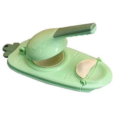 Aparat za cmoke 2 v 1, večnamenski komplet modelov za cmoke, orodje za izdelavo artefaktov za zavijanje cmokov, ročna stiskalnica za pite