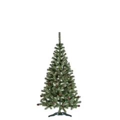 Božično drevo Aga 150 cm z borovimi storži