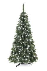 Aga Božično drevo Pine 150 cm Kristalno srebro