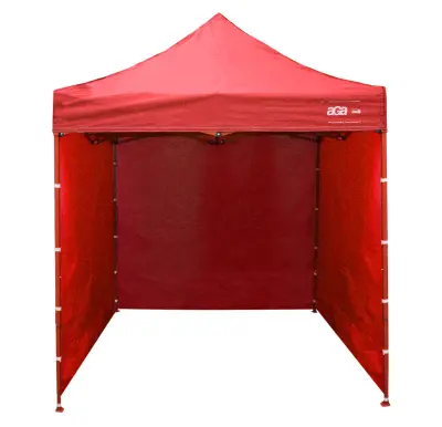 Aga Stojalo za škarje PARTY 3x3m Rdeča