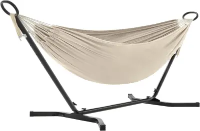 SONGMICS mreža z okvirjem bež GHS001M01