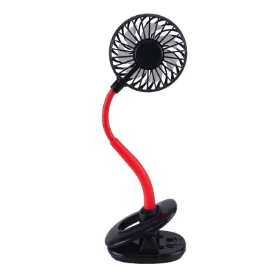 Mini namizni ventilator s priponko za ponovno polnjenje na baterije