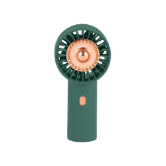 Majhen ročni ventilator, mini žepni ročni ventilator na baterije, prenosni osebni potovalni ventilator za polnjenje USB (3 hitrosti), električni namiz