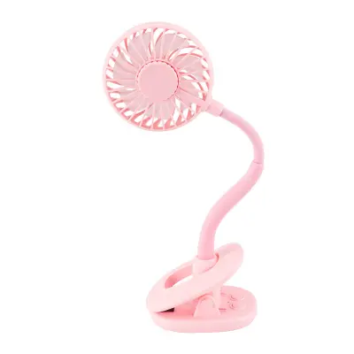 Mini namizni ventilator s priponko za ponovno polnjenje na baterije