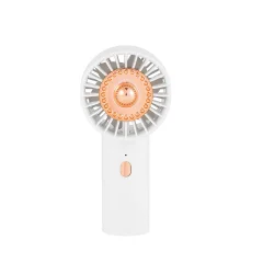 Majhen ročni ventilator, mini žepni ročni ventilator na baterije, prenosni osebni potovalni ventilator za polnjenje USB (3 hitrosti), električni namiz