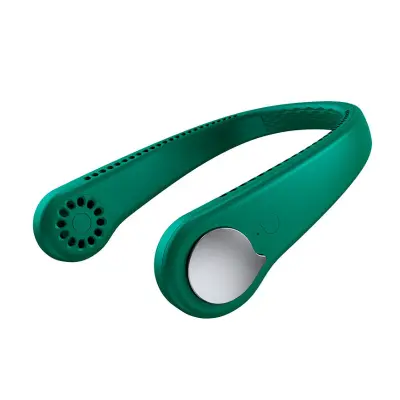 Ovratni ventilator, mini USB ovratni ventilator brez rezil za ponovno polnjenje, 360° hlajenje, prenosni viseči ventilator, 3 hitrosti z 48 zračnimi o