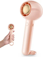 Mini ventilator 2000 mAh USB za polnjenje, hiter in tih majhen namizni ventilator