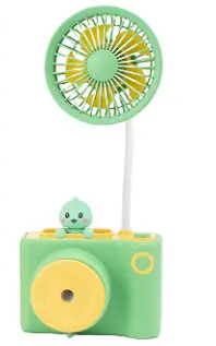 Večnamenski majhen ventilator majhen prenosni ventilator s šilčkom za svinčnike