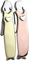 Čudovita broška Značka Cute Sisters Badge Rever Pin Best Friends Broška Breastpin Wild Personality Charm Ženski nakit Dodatki