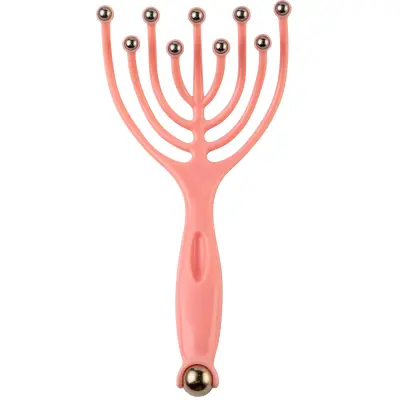 9 Claws Massager Acupoint Head Rolling Steel Ball Massager Tools