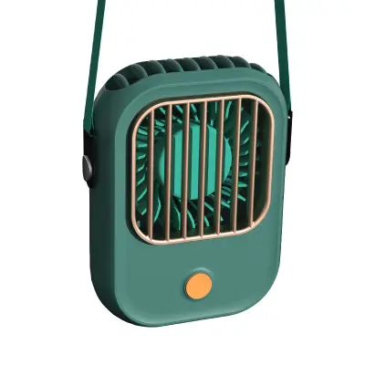 USB mini ventilator vratni viseči ventilator prenosni vratni viseči ventilator brez listov