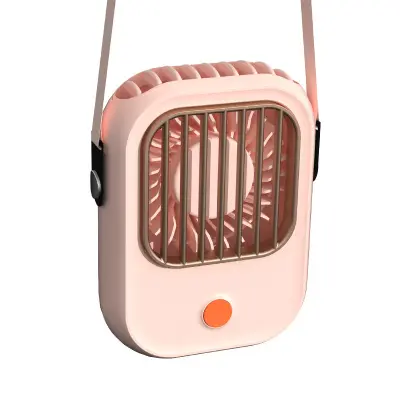 USB mini ventilator vratni viseči ventilator prenosni vratni viseči ventilator brez listov