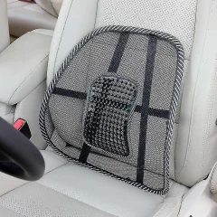 Avtomobilska poletna dihajoča ledena svila, zadnji del sedeža, blazina za pas, masažna mreža, hrbtišče