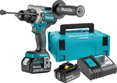 MAKITA Akumulatorski vibracijski vrtalnik-vijačnik DHP486RTJ