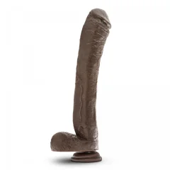 XL Dildo Dr. Skin - Mr. Ed, 33 cm, temno rjav