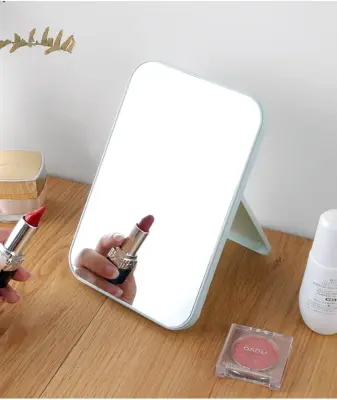 Ogledalo Ultra HD Namizno ogledalo Zložljivo stojalo Dizajn Kozmetično ogledalo Prostoročno/ročno ogledalo