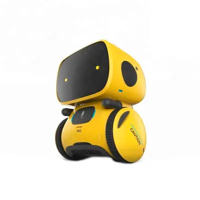 Interaktivni robot za glasovno upravljanje in gumbe na dotik