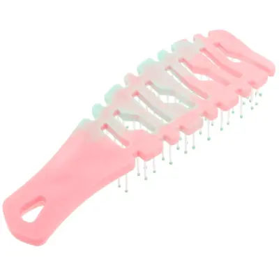 Spare ribs glavnik za ženske lase, gospodinjska plastična krtača za lase, veslasti glavnik, glavnik za nego lasišča, glavnik za nego las, glavnik s ši