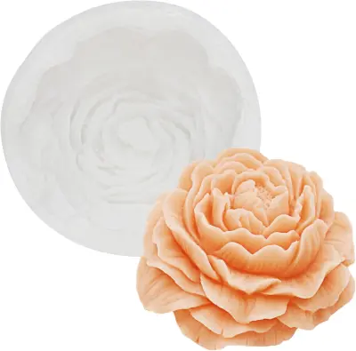 Silikonski kalup za rože, kalup za sveče, 3D kalup za sveče iz potonike, kalup za milo, mafine iz čokoladnega voska, led, epoksi smolo, DIY ročno izde