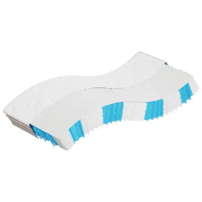 vidaXL Vzmetnica z žepkastim vzmetenjem srednja 70x200 cm