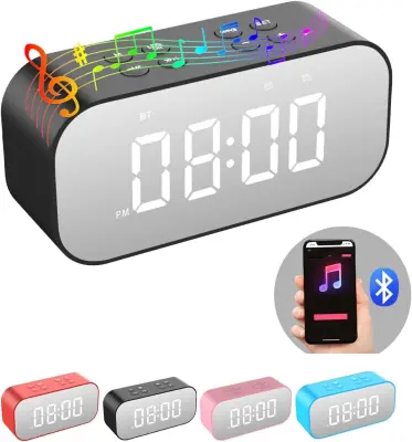 Digitalna budilka z bluetooth zvočnikom