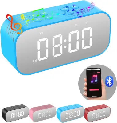 Digitalna budilka z bluetooth zvočnikom