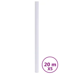 vidaXL Okenska folija matirana črte PVC