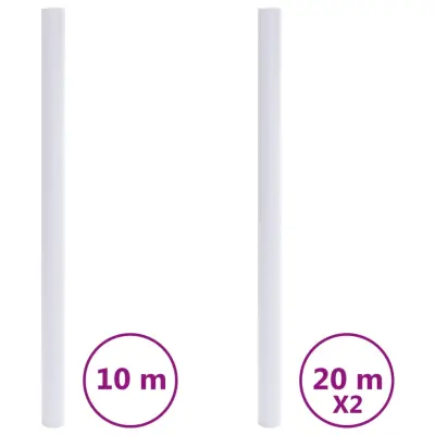 vidaXL Okenska folija matirana črte PVC
