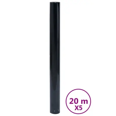 vidaXL Okenska folija 4 kosi matirana vzorec bambusa PVC