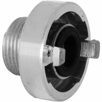 Priključek za gasilsko cev z zunanjim navojem Storz D 1'' 25 mm