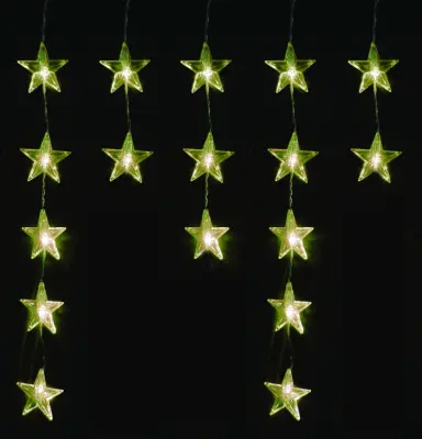 Linder Exclusiv Božična luč obesek Stars 40 LED topla bela