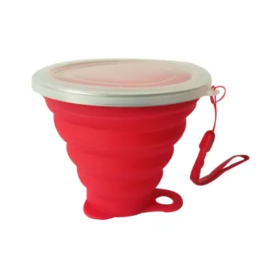 Outdoor Creative Water Cup Creative Gift Food Grade Telescopic Zložljiva Skodelica Spot Silikonska Zložljiva Skodelica