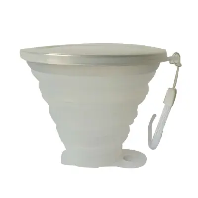 Outdoor Creative Water Cup Creative Gift Food Grade Telescopic Zložljiva Skodelica Spot Silikonska Zložljiva Skodelica