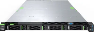 Fujitsu PRIMERGY RX2530 M6 - Server 1U 1x Xeon Silver 4309Y / 2.8 GHz - RAM 16 GB - SATA - 4x Hot-Swap 8.9 cm (3.5") - 1x 900W Platinum