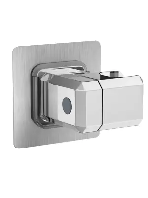 Nosilec za tuširanje brez udarcev, nastavljiva dežna šoba za tuširanje, stensko podnožje