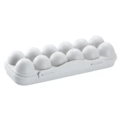 12 mrežasta škatla za shranjevanje jajc, plastično stojalo za jajca, škatla za jajca s pokrovom, škatla za sveža jajca