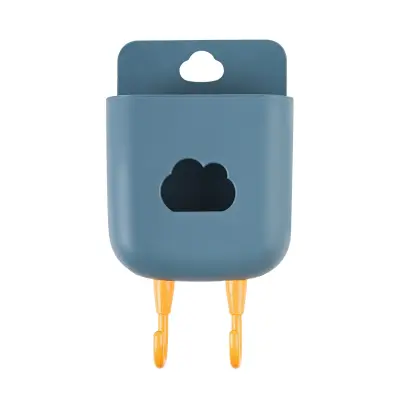 Škatla za daljinski upravljalnik Stenska večnamenska večnamenska škatla za shranjevanje daljinskega upravljalnika za gospodinjstvo