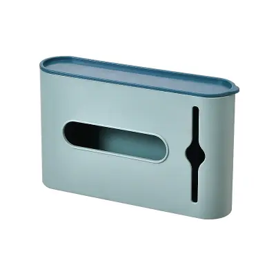 Stenska škatla za shranjevanje razdelilnika vrečk za smeti, kuhinjsko plastično stojalo za shranjevanje, enostaven dostop do vaše vrečke