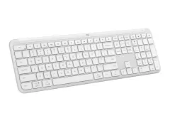 LOGITECH Signature Slim K950 (bela, SLO gravura) brezžična tipkovnica