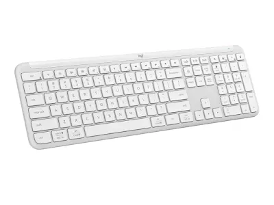LOGITECH Signature Slim K950 (bela, SLO gravura) brezžična tipkovnica