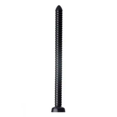 Rebrast analni dildo Anal Snake, 48 cm