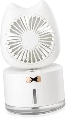 Akumulatorski ventilator namizni ventilator namizni ventilator mačji ventilator beli električni ventilator mini