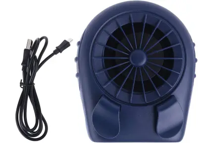 Majhen hladilni ventilator USB, prenosni ventilator za pas