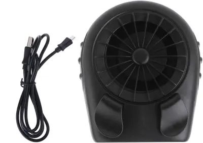 Majhen hladilni ventilator USB, prenosni ventilator za pas