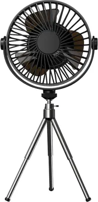 Ventilator na strehi s 3 hitrostmi na stativu, namizni ventilator za spalnico, daljinsko upravljanje