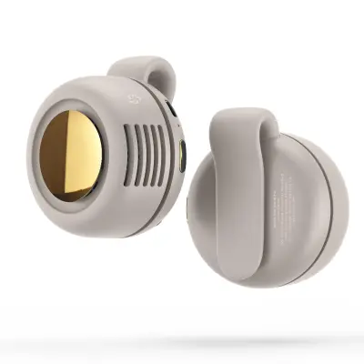 Majhen ciklonski ventilator s sponkami za pas, mini prenosni ventilator s sponkami za pas