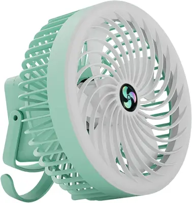USB namizni ventilator s prilagoditvijo LED Izjemno tih prenosni 3-stopenjski zmogljiv namizni ventilator