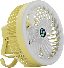 USB namizni ventilator s prilagoditvijo LED Izjemno tih prenosni 3-stopenjski zmogljiv namizni ventilator