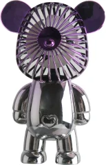 Galvanski Gradient Violent Bear Fan Prenosni USB Ventilator Ročni Namizni