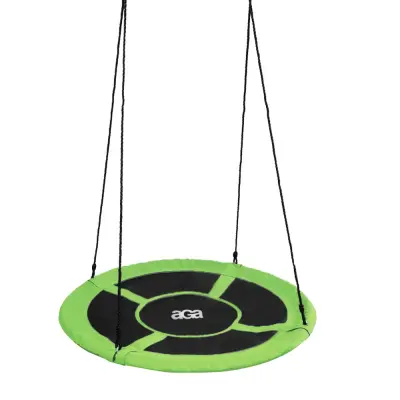 Aga Viseča gugalnica 120 cm Svetlo zelena